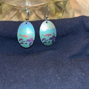 Holly Yashi Dolphin Earrings